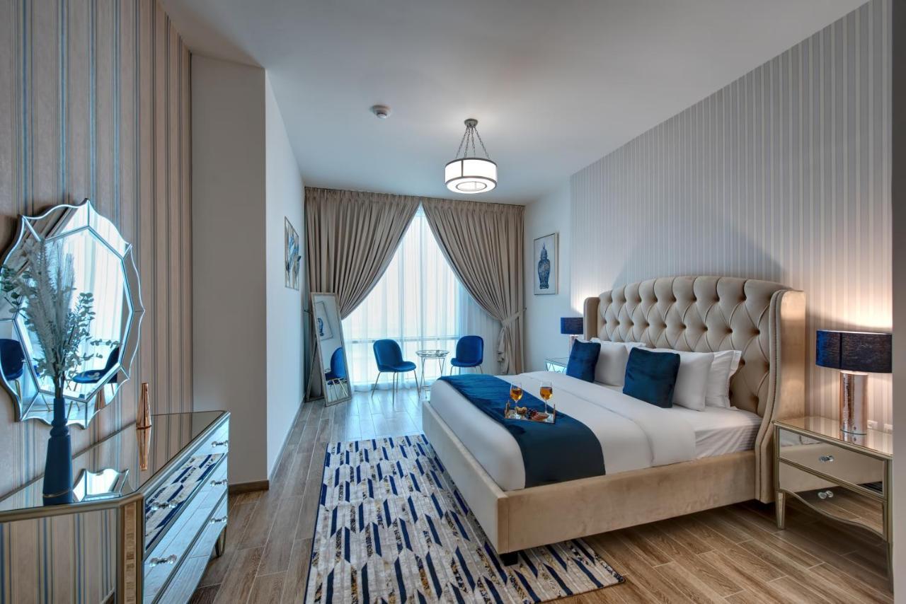 Durrani Homes - Lux 1Br At Al Habtoor Amna Tower Дубай Экстерьер фото
