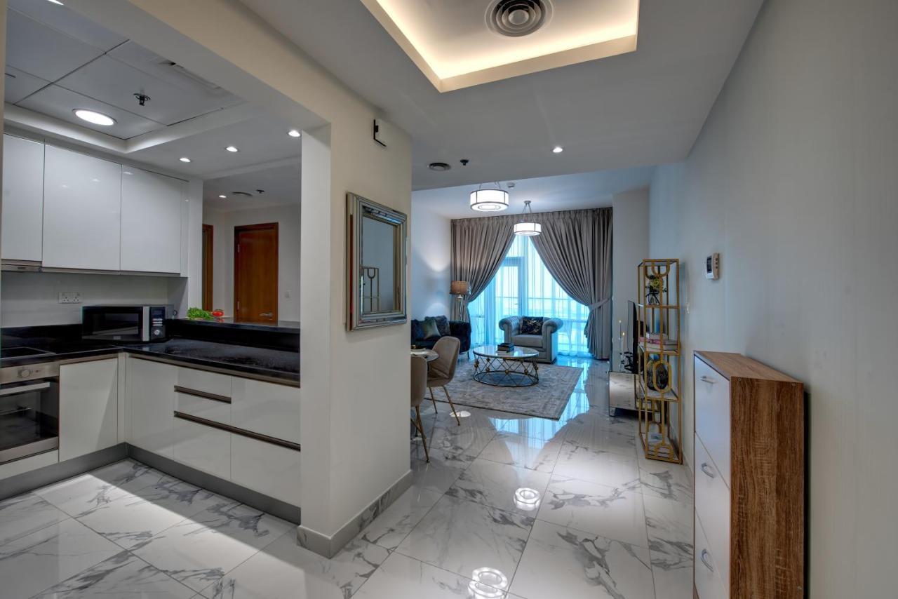 Durrani Homes - Lux 1Br At Al Habtoor Amna Tower Дубай Экстерьер фото