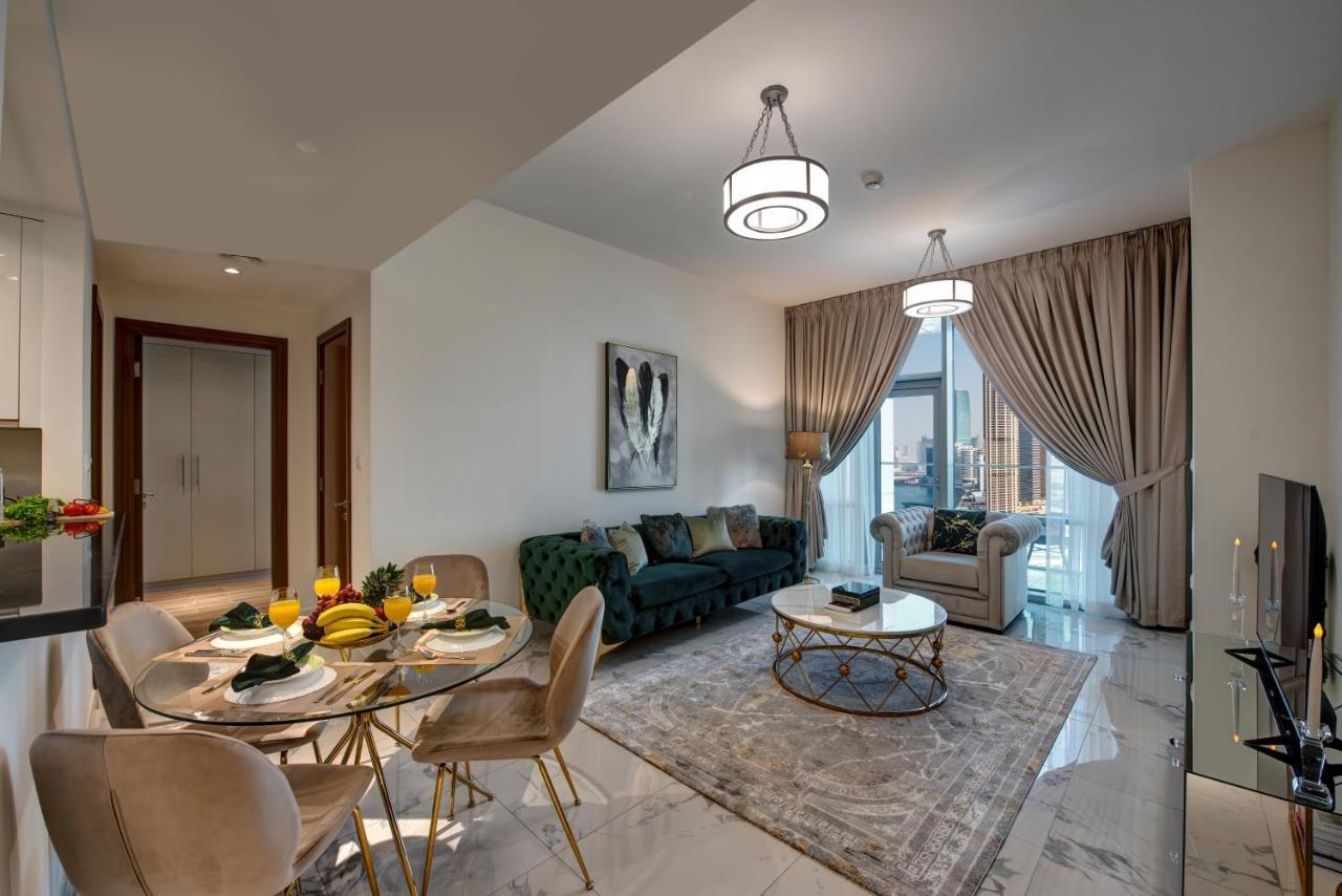 Durrani Homes - Lux 1Br At Al Habtoor Amna Tower Дубай Экстерьер фото