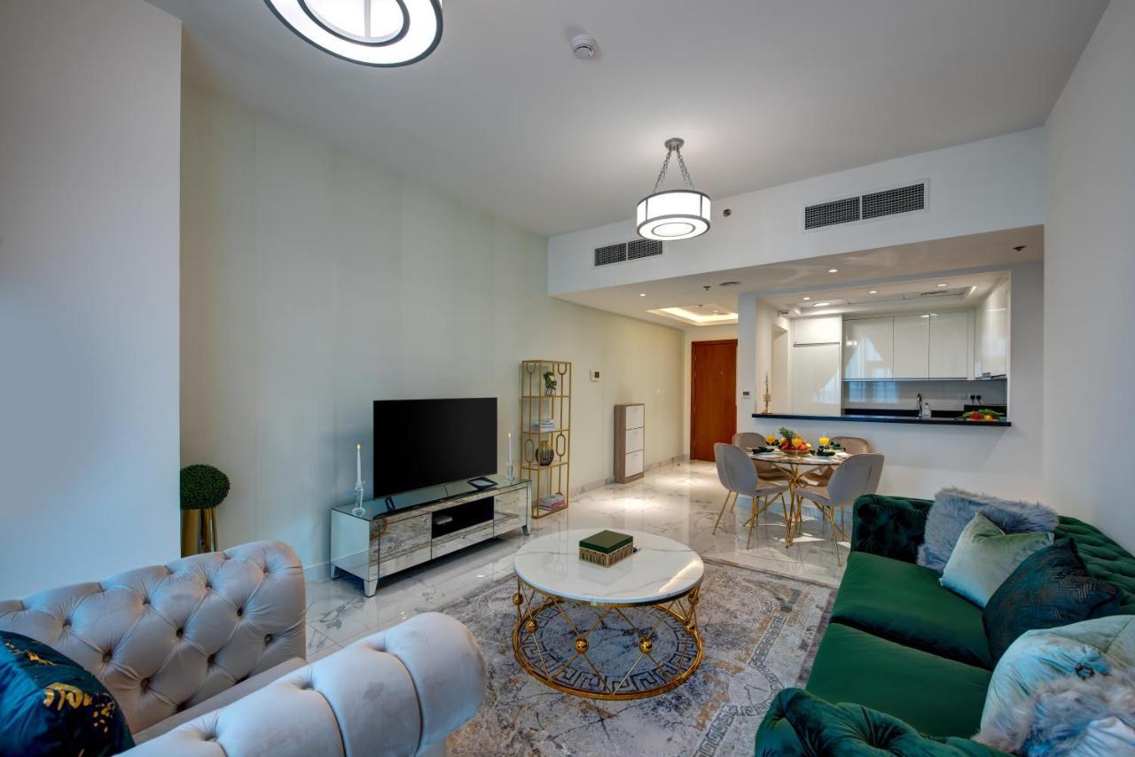 Durrani Homes - Lux 1Br At Al Habtoor Amna Tower Дубай Экстерьер фото