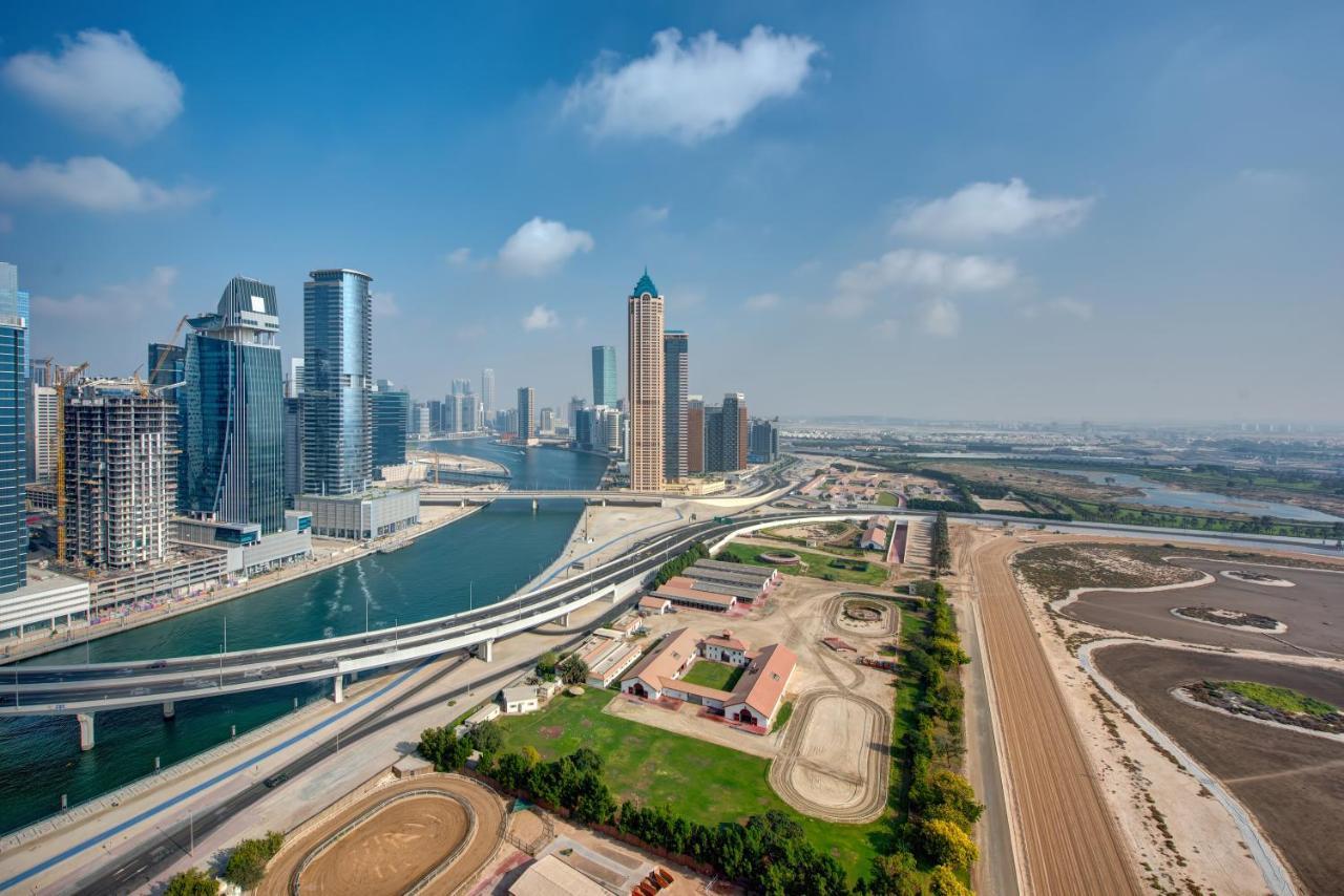 Durrani Homes - Lux 1Br At Al Habtoor Amna Tower Дубай Экстерьер фото