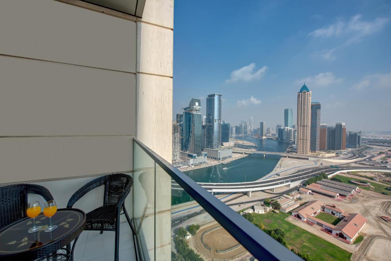 Durrani Homes - Lux 1Br At Al Habtoor Amna Tower Дубай Экстерьер фото